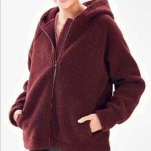 Fabletics 🍁 Brisa polar fleece hooded jacket